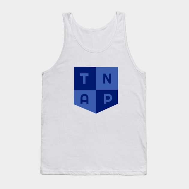 TNAP Shield Icon Blue Tank Top by The Nerd Academy Student Store